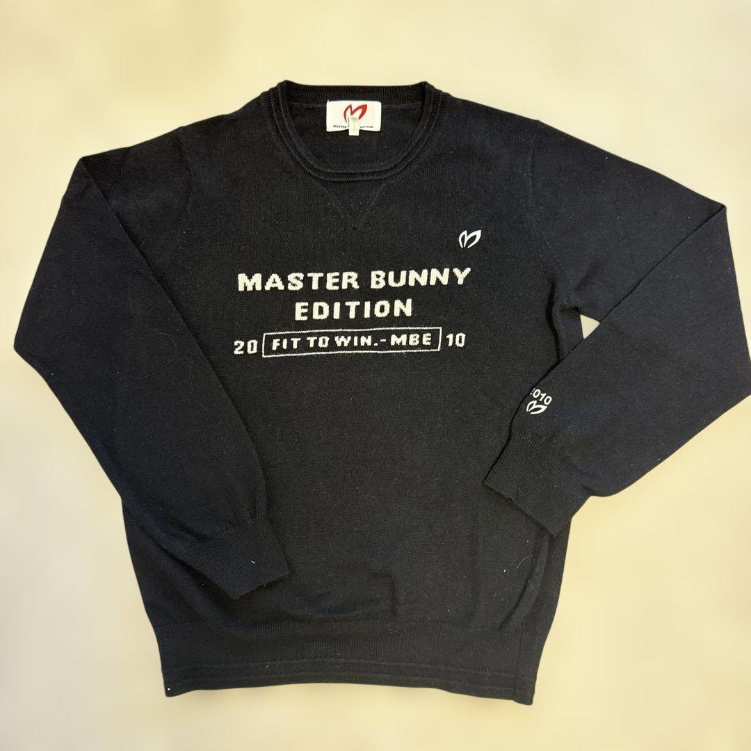 【MASTER BUNNY EDITION】　カシミヤ　黒ニット❣️