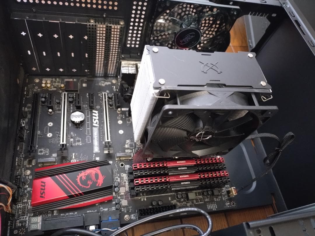 MSI Z170A GAMING M5 + Intel i7-6700K+その他