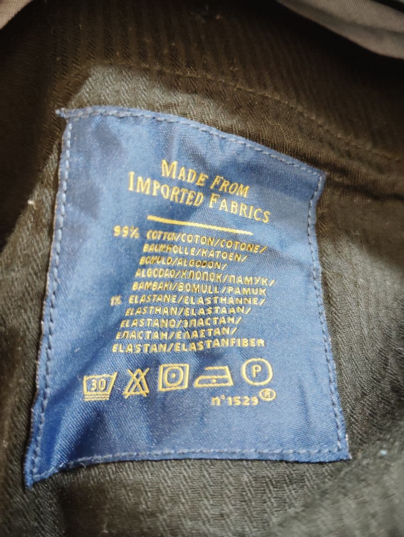 Polo ブラック コーデュロイ スラックス　ラルフローレン　極太 太い