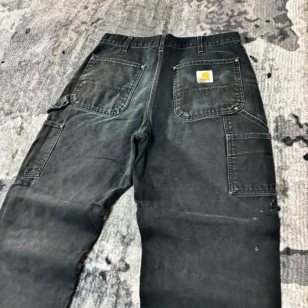 スペシャル美品 B01 ブラックフェード 金ボタン 良フェード ゆるだぼ 一点物