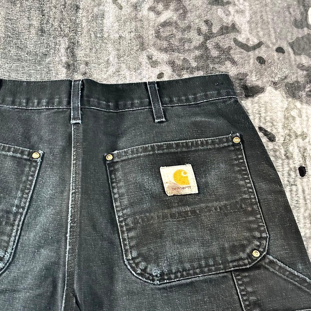 スペシャル美品 B01 ブラックフェード 金ボタン 良フェード ゆるだぼ 一点物