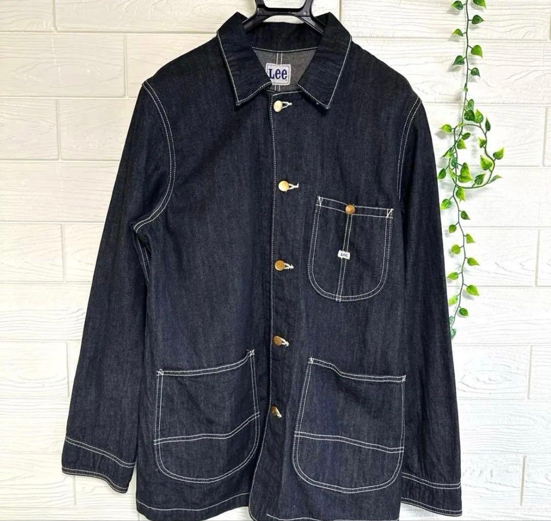 【未使用 】Lee リー デニム カバーオール GLT027 M 濃紺