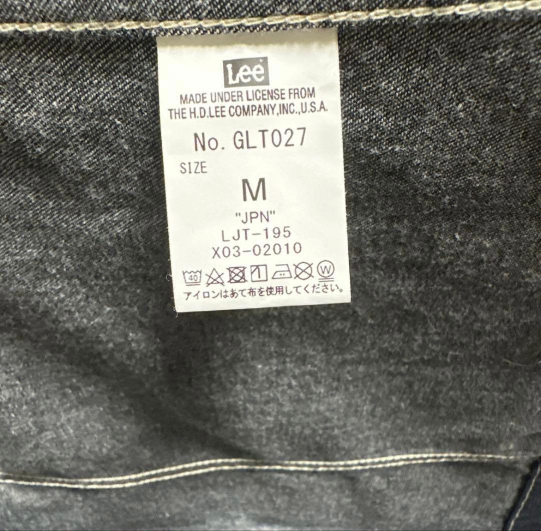 【未使用 】Lee リー デニム カバーオール GLT027 M 濃紺