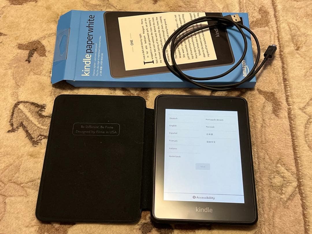 Kindle Paperwhite 10世代 防水機能搭載 Wi-Fi 32GB