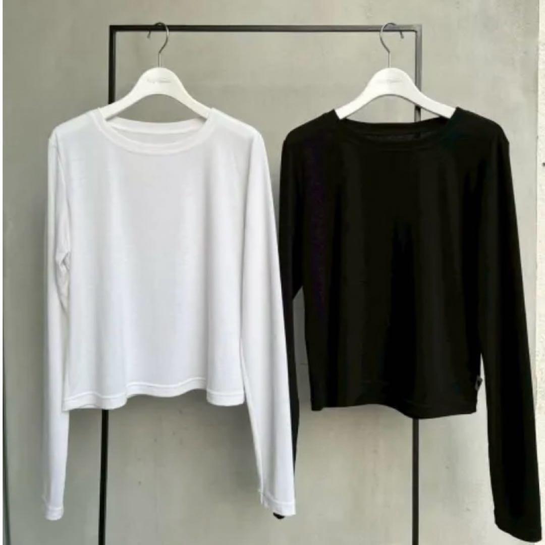 argan hug tee（長袖) 1枚