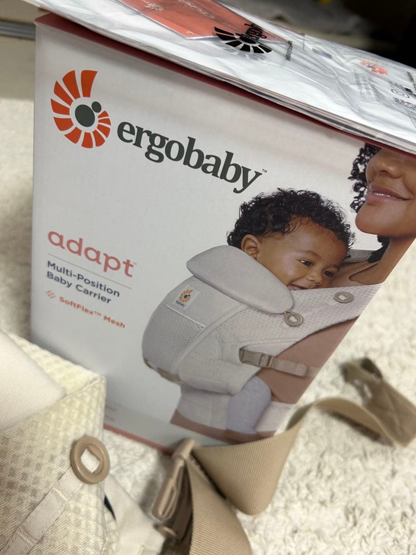 美品。ergobaby adapt 人気 ナチュラルベージュ