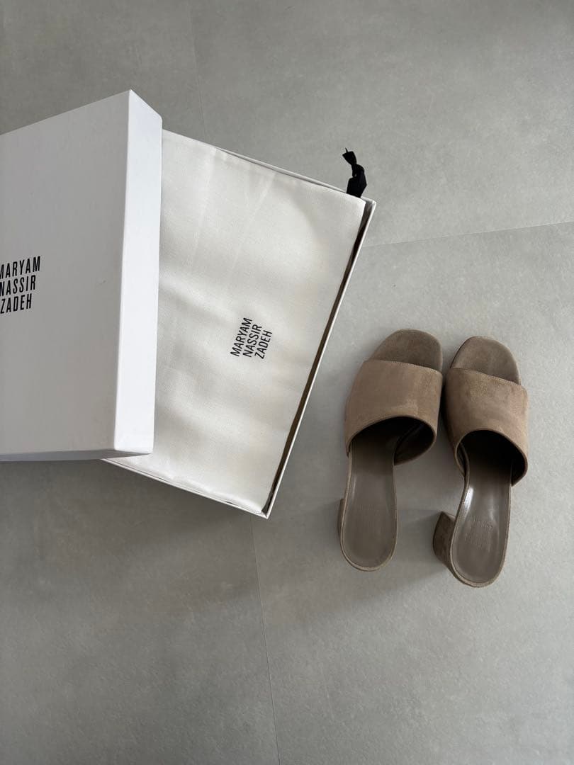 MARYAM NASSIR ZADEH ミュール　38 24cm