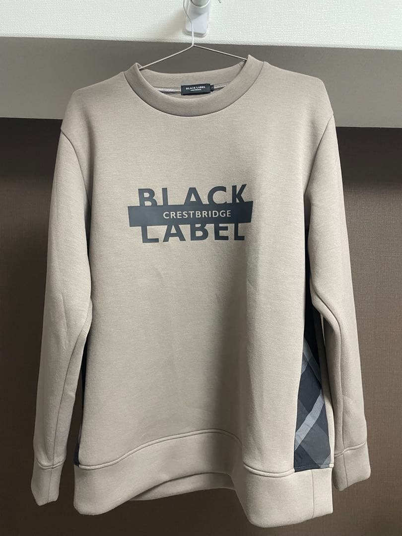 バーバリーブラックレーベル　トレーナー　L