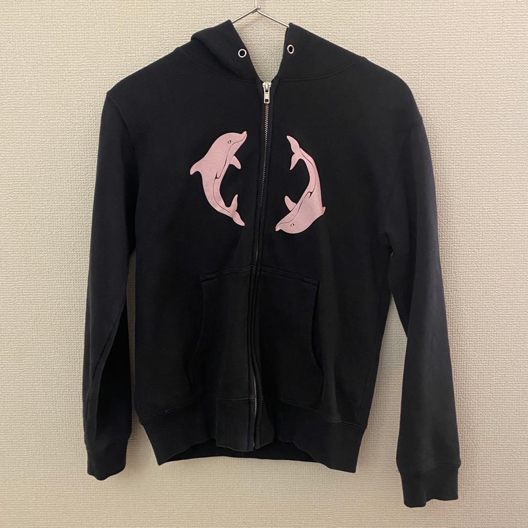 トップス shury Labyrins Two Dolphins Zip Parker