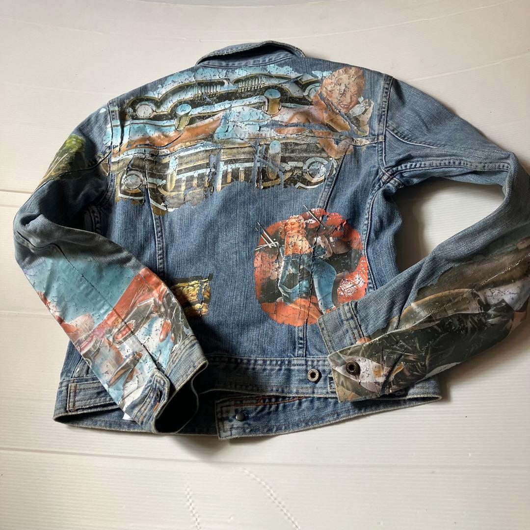 V*r様 00s archive D&Gドルチェ&ガッバーナプリントgジャンM平