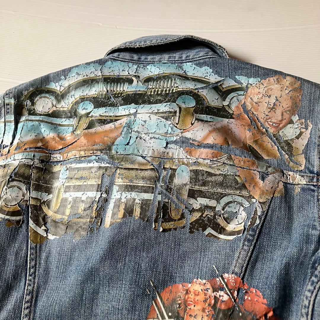 V*r様 00s archive D&Gドルチェ&ガッバーナプリントgジャンM平