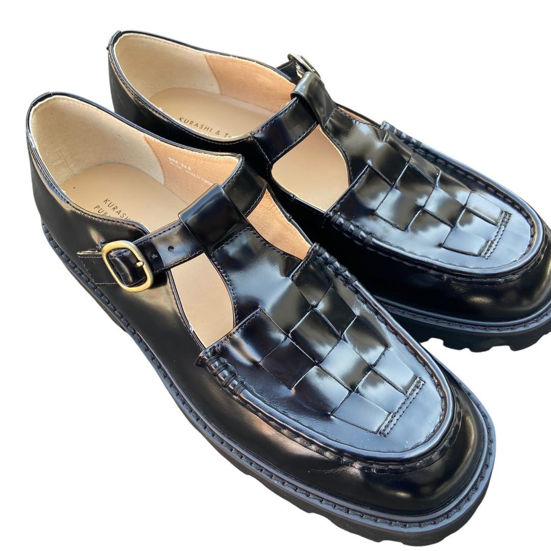 北欧、暮らしの道具店 / Tストラップシューズ　24.0