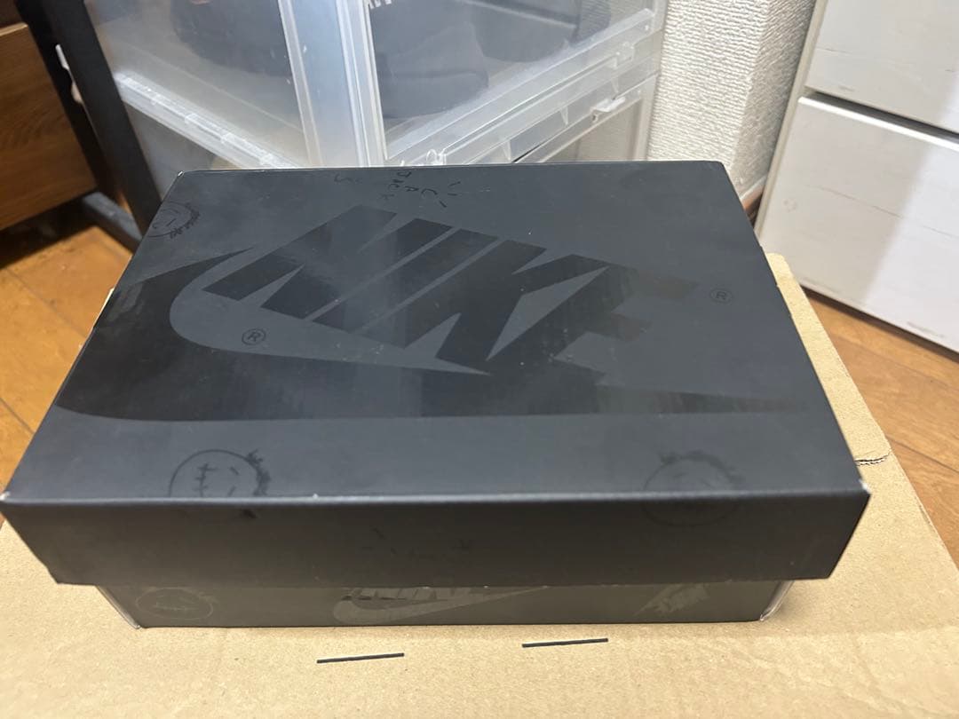 TravisScott×NikeJordan1 BlackPhantom18.5