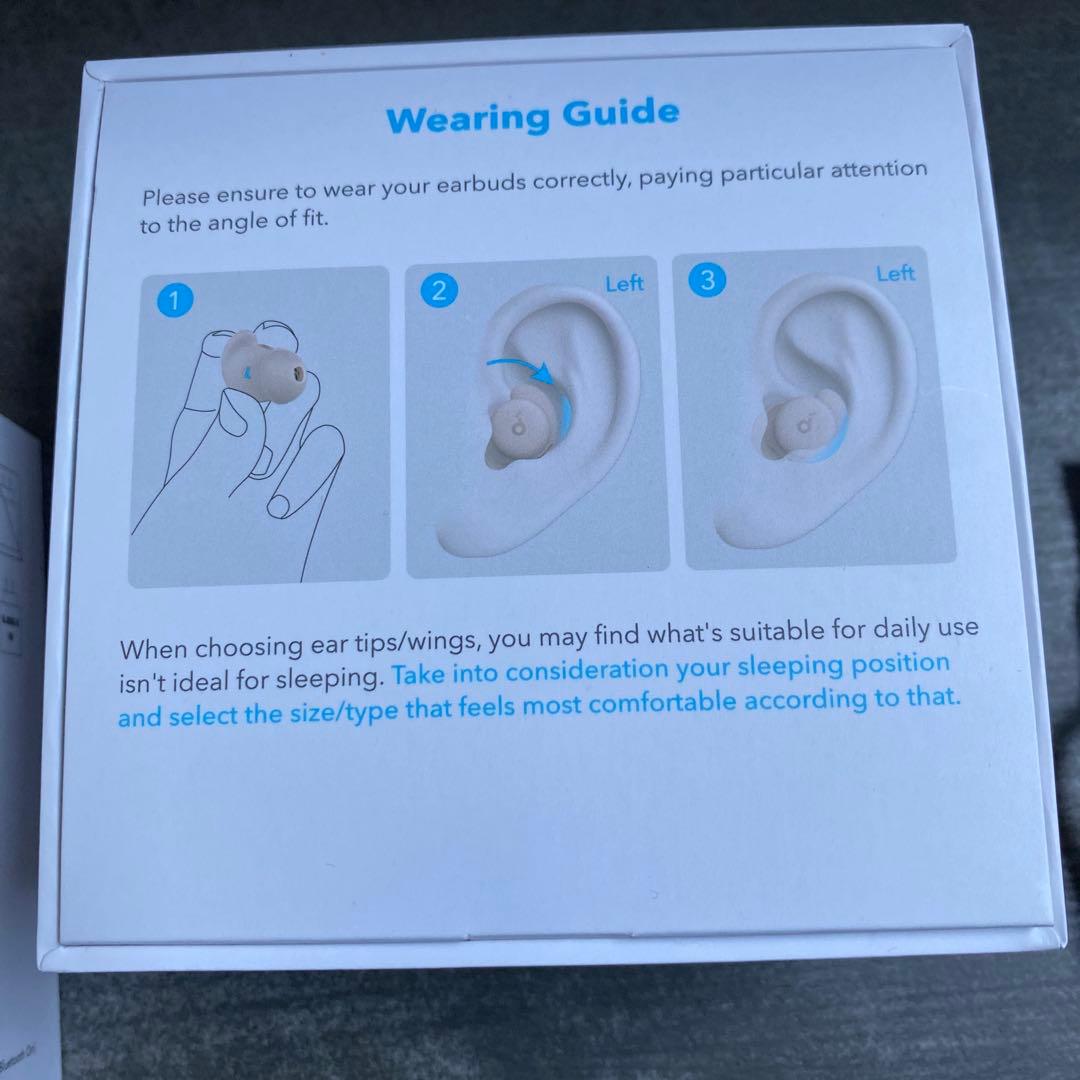 Anker Soundcore Sleep A20ワイヤレスイヤホン専用カバー付