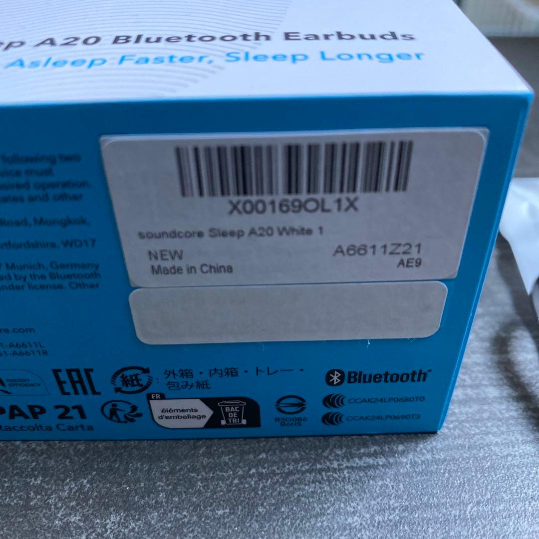 Anker Soundcore Sleep A20ワイヤレスイヤホン専用カバー付