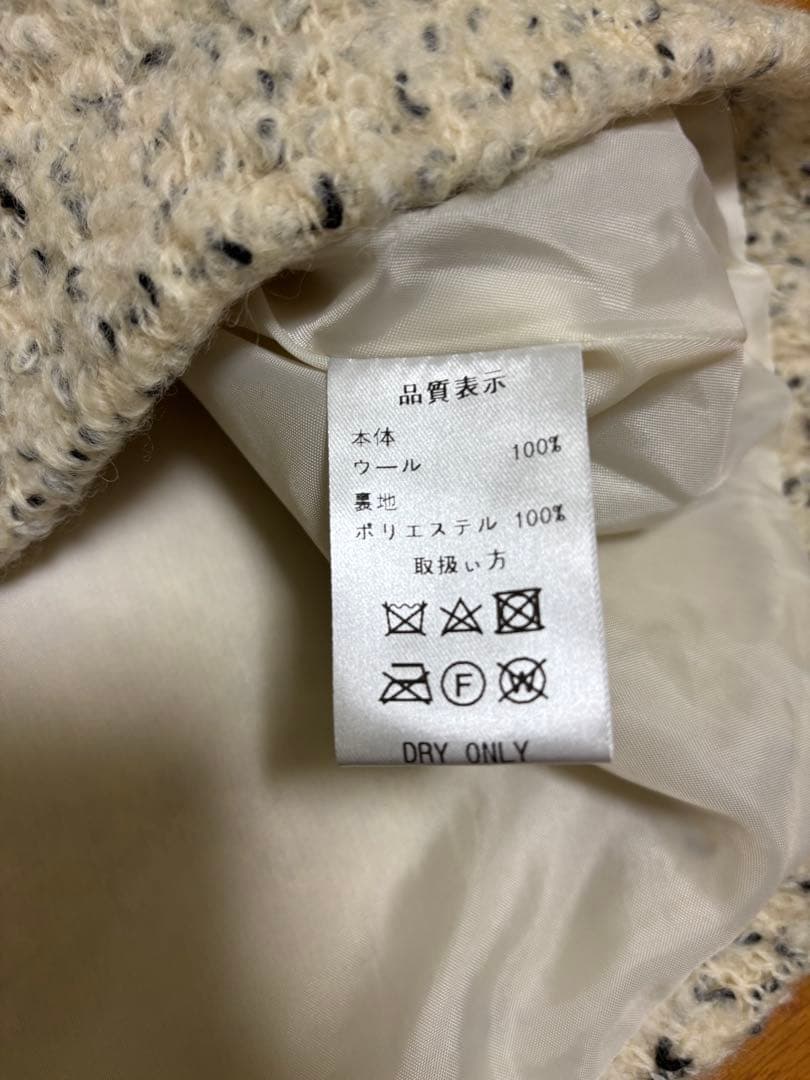 eLLa selectshopチョコチップボアベスト