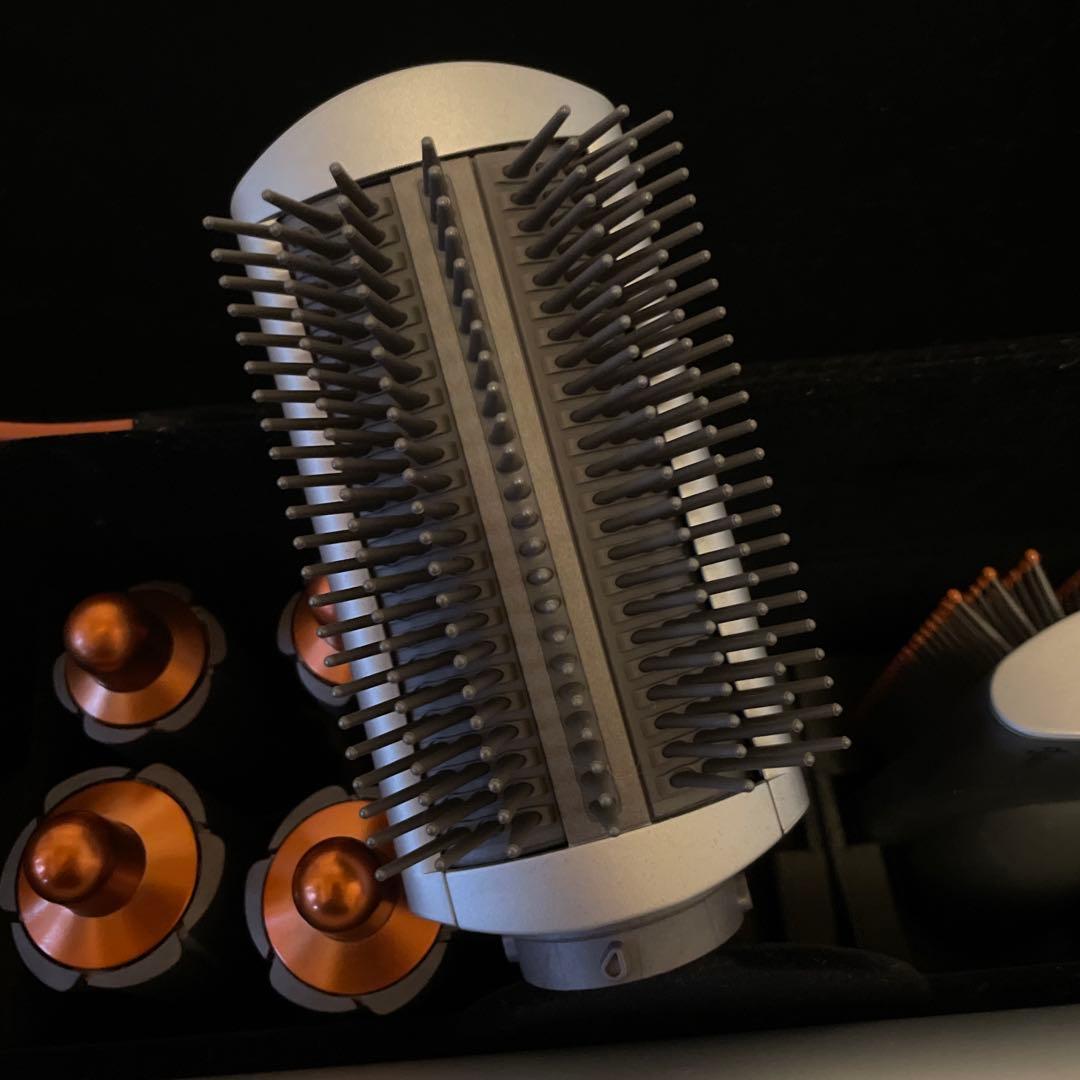 Dyson Airwrap シルバー オレンジ 収納ケース付き