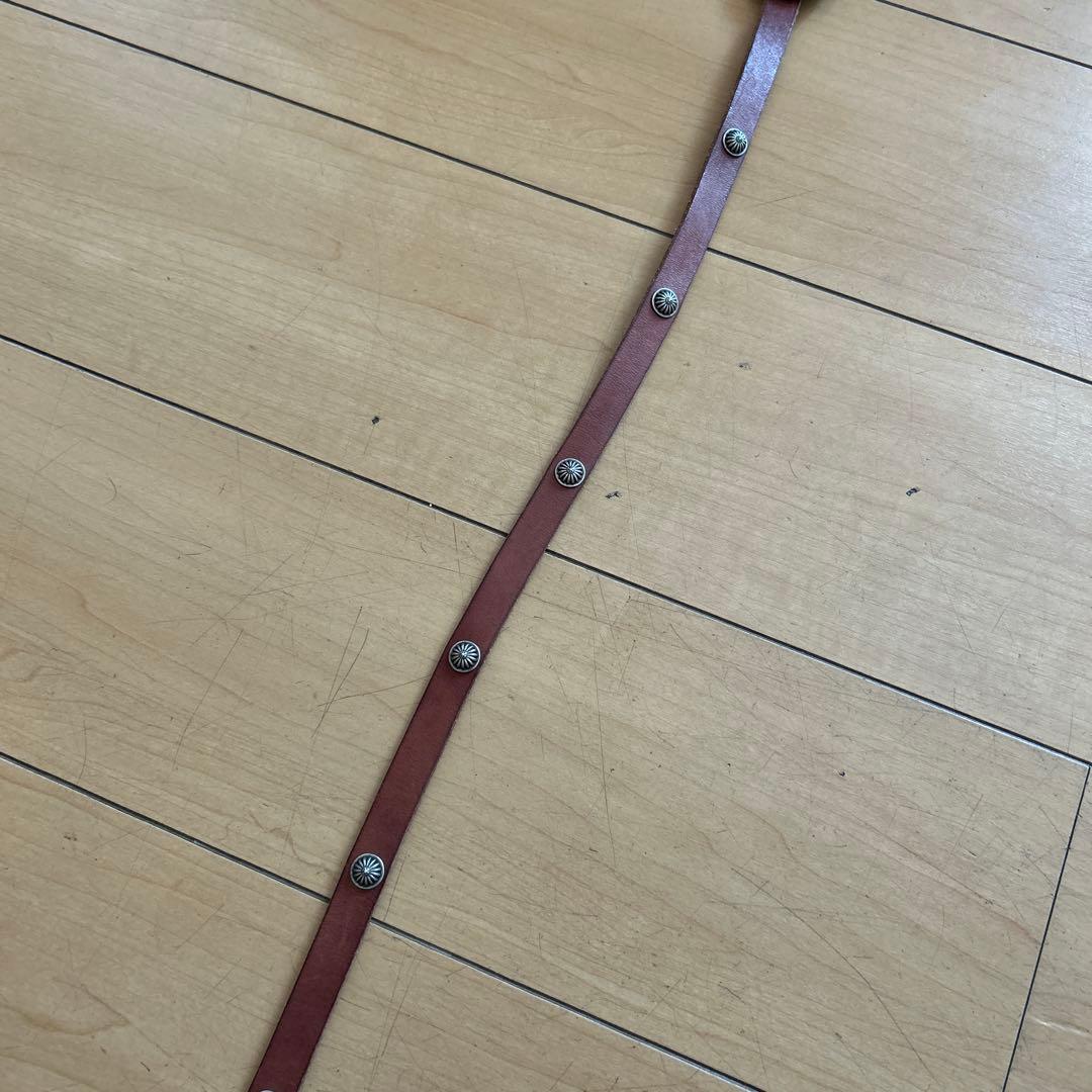 Polo by Ralph Lauren レザーベルト　スタッズ　70s