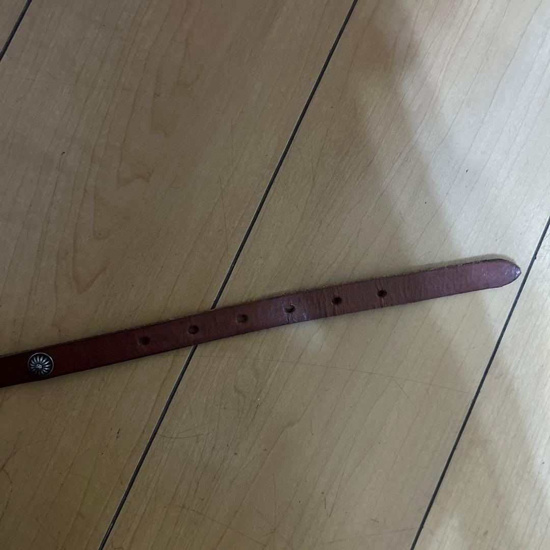 Polo by Ralph Lauren レザーベルト　スタッズ　70s