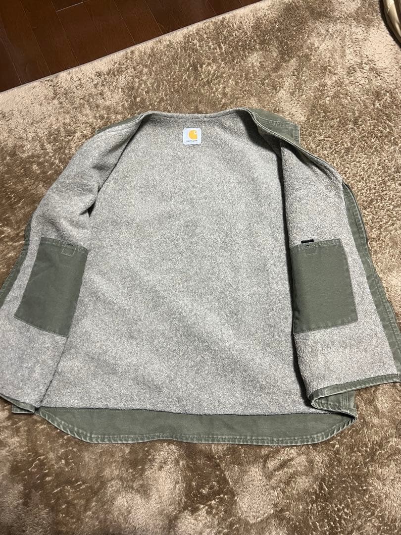 と*a様 carhartt ベスト　カーキ