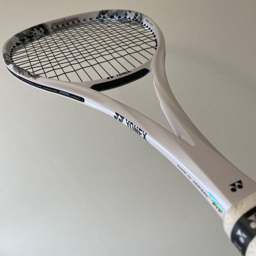 美品 カスタムフィット ジオブレイク80S ソフトテニスラケット