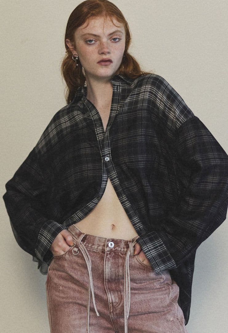 【完売】Reversible Voile Shirt リバーシブルボイルシャツ