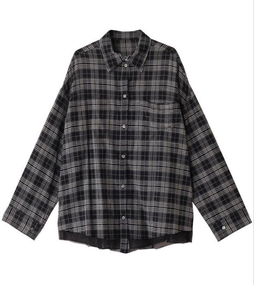 【完売】Reversible Voile Shirt リバーシブルボイルシャツ