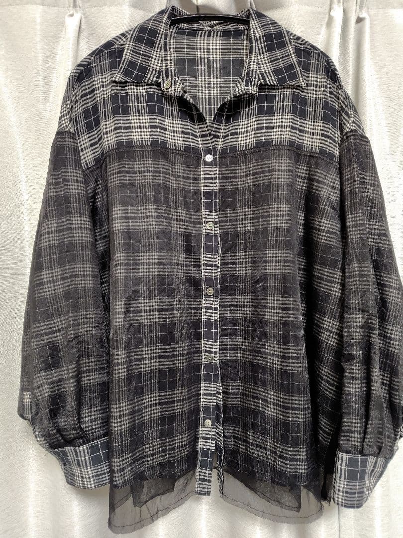 【完売】Reversible Voile Shirt リバーシブルボイルシャツ