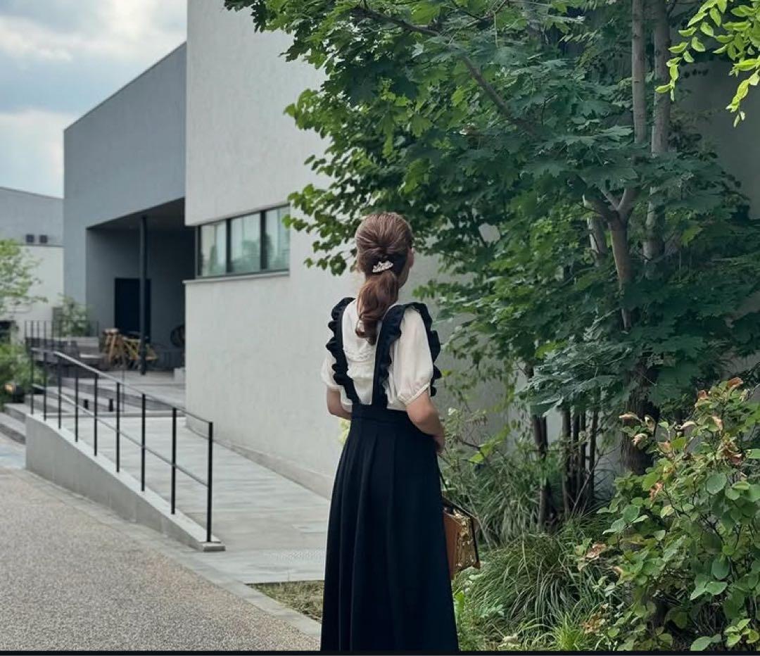 新品yukiemon エプロンジャンスカ　M 黒