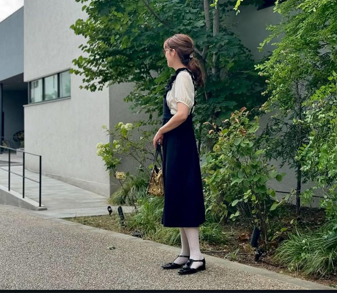 新品yukiemon エプロンジャンスカ　M 黒