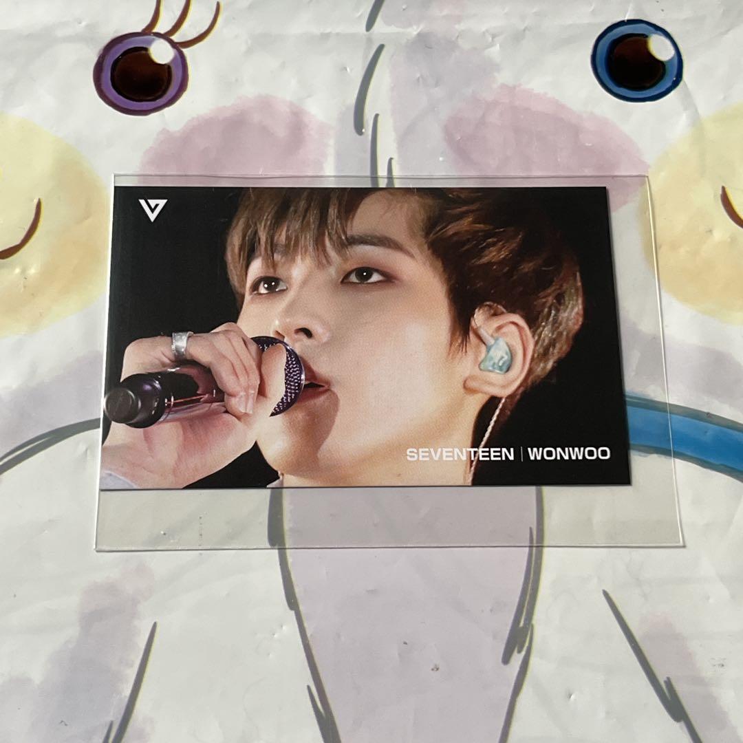 木 ウォヌ 会場予約 限定 トレカ Say the name seventeen