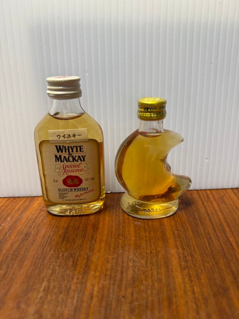 スコッチウイスキー3本、ミニボトル2本セット(古酒)