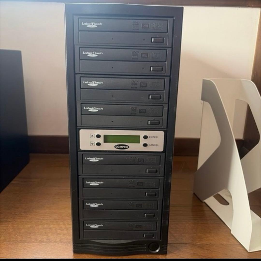 DVD /CD デュプリケーター　1:7【動作確認済み】