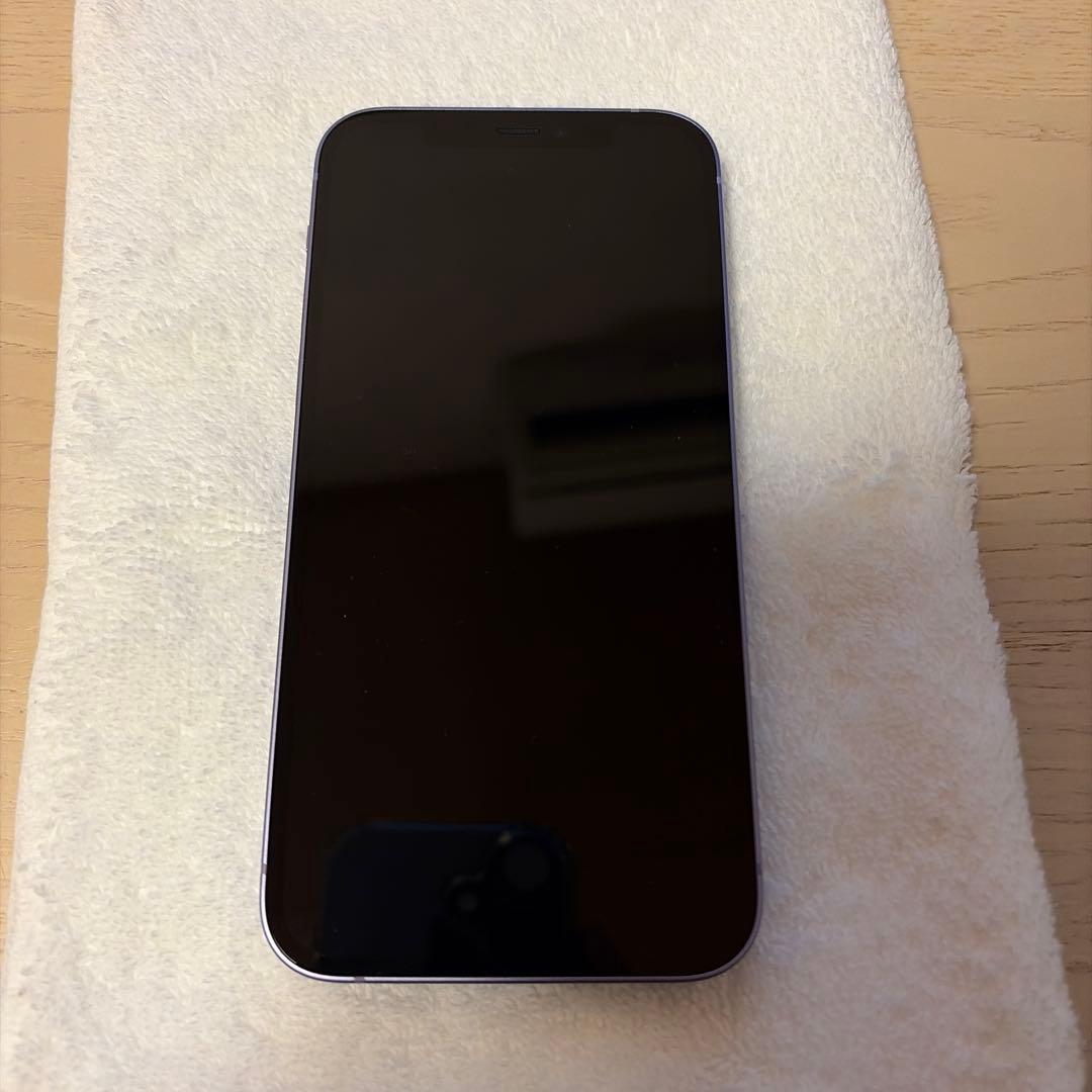 iPhone12 128g パープル　新品未使用