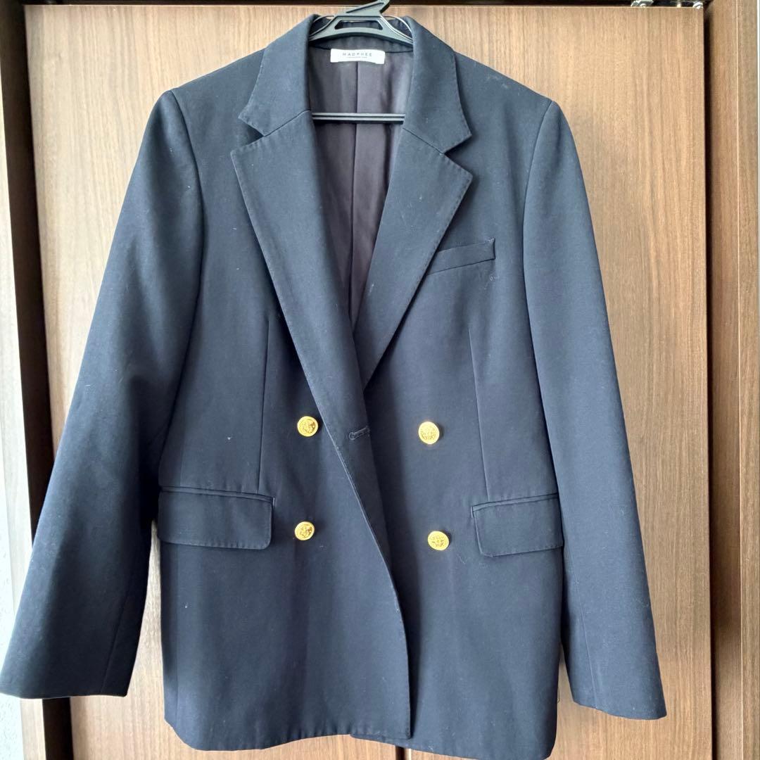 TOMORROWLAND ネイビー ダブルブレストジャケット