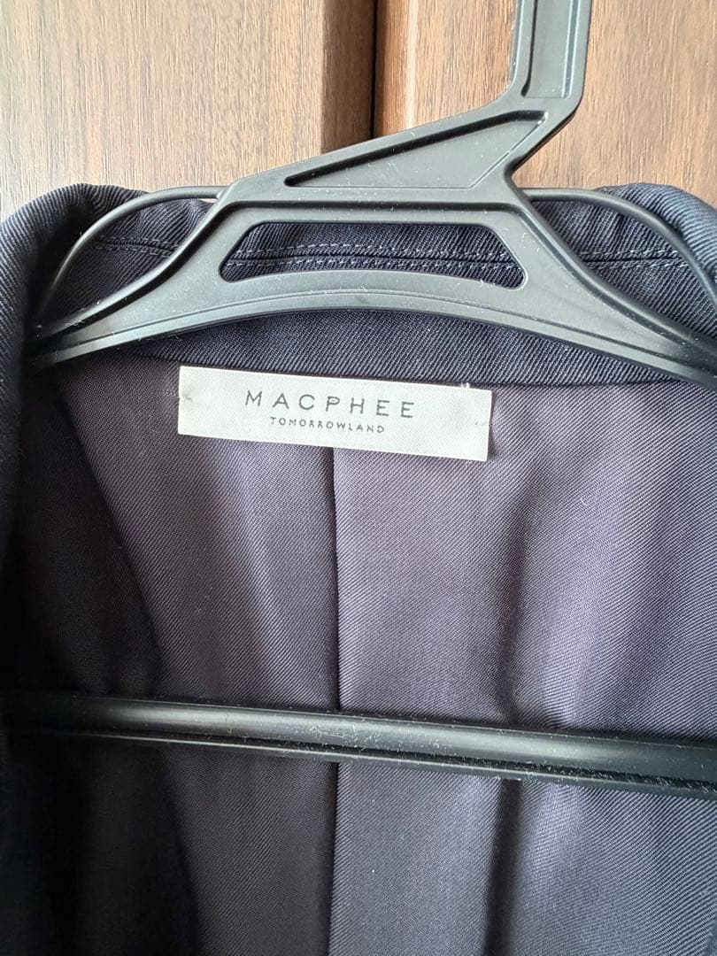 TOMORROWLAND ネイビー ダブルブレストジャケット