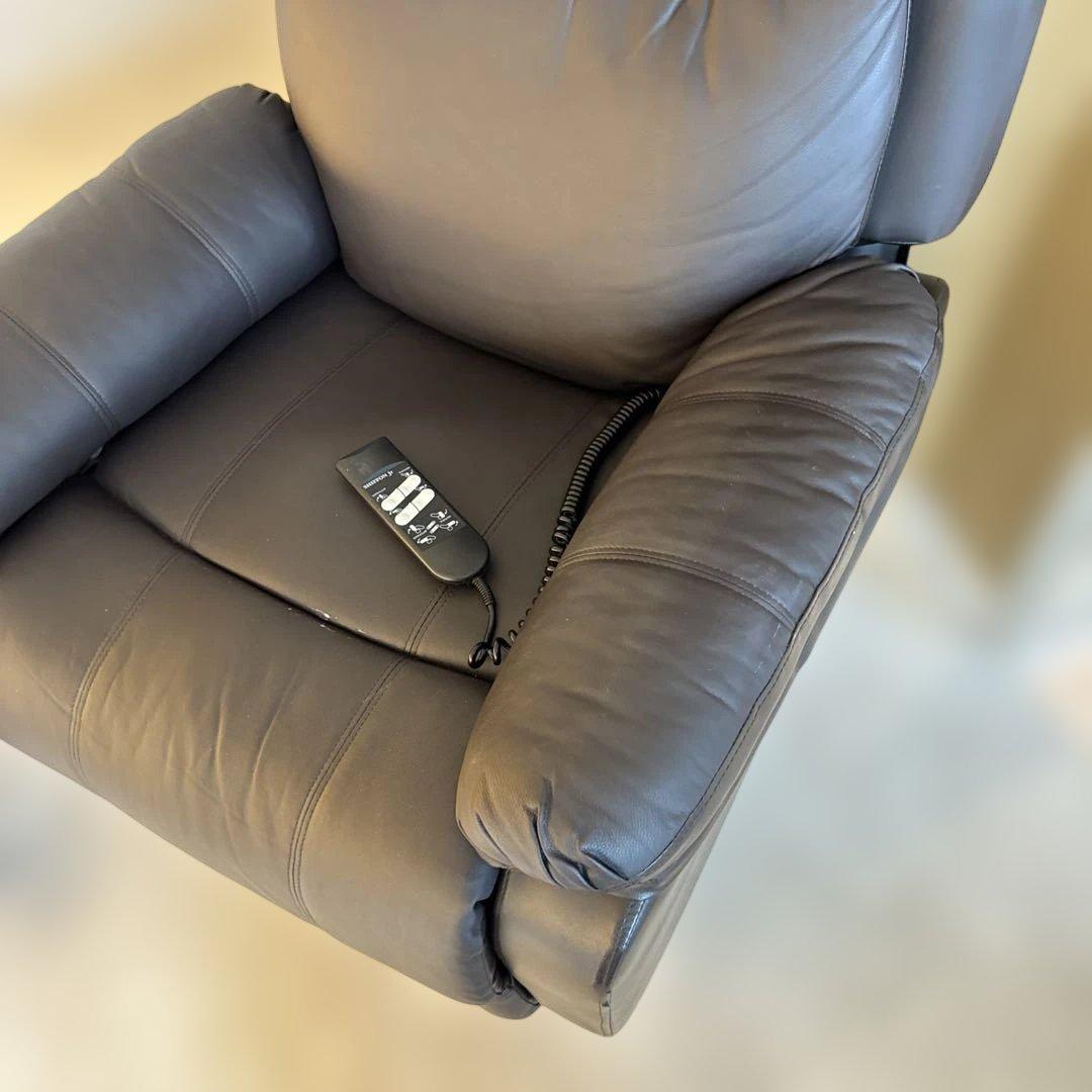 R【現地引渡し2台目購入】チェア SHIFFON Jr-S ブラウン