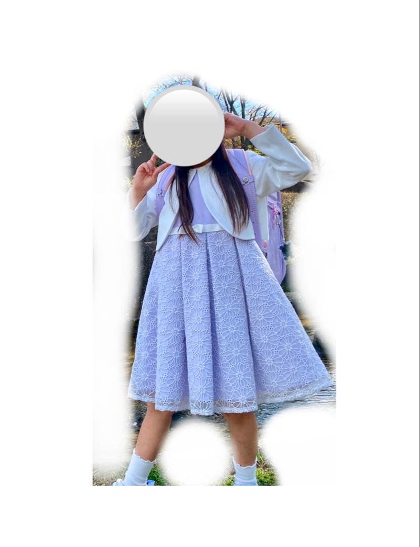 入学式　発表会　プティマイン　フォーマルドレス&ボレロ&パンプス