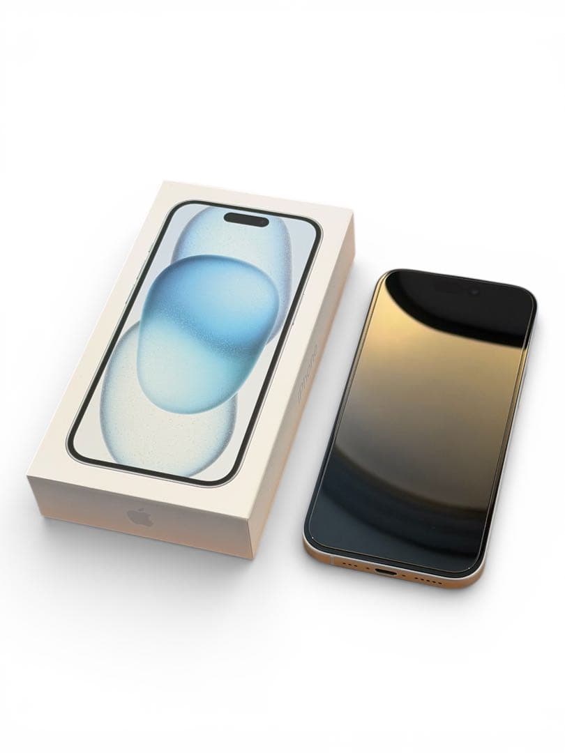 【極美品】iPhone 15 256GB ブルー