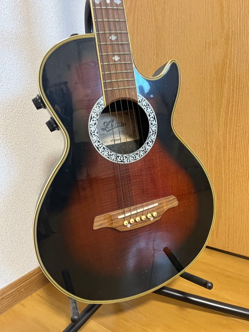 Aria AMB-BS エレアコギター サンバースト 美品