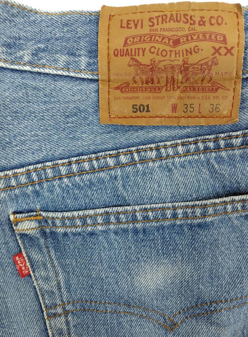 【USA製】リーバイス 501 バレンシア製 555刻印 90s W35 希少