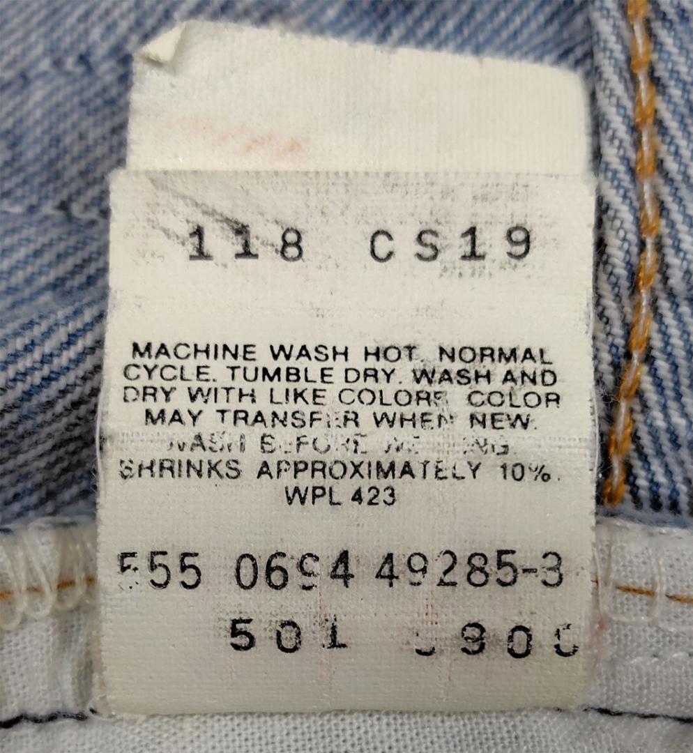 【USA製】リーバイス 501 バレンシア製 555刻印 90s W35 希少