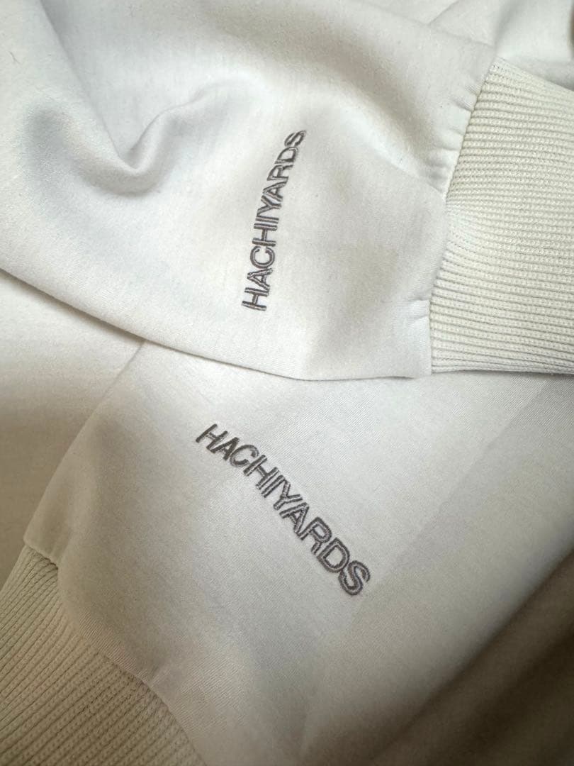 8YARDS 8ヤーズ ホワイト パーカー Laidback Hoodie 4G