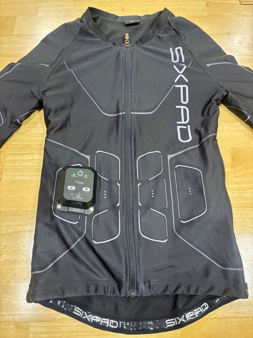 【美品/Sサイズ】SIXPAD Powersuit 上下セット ジェル不要