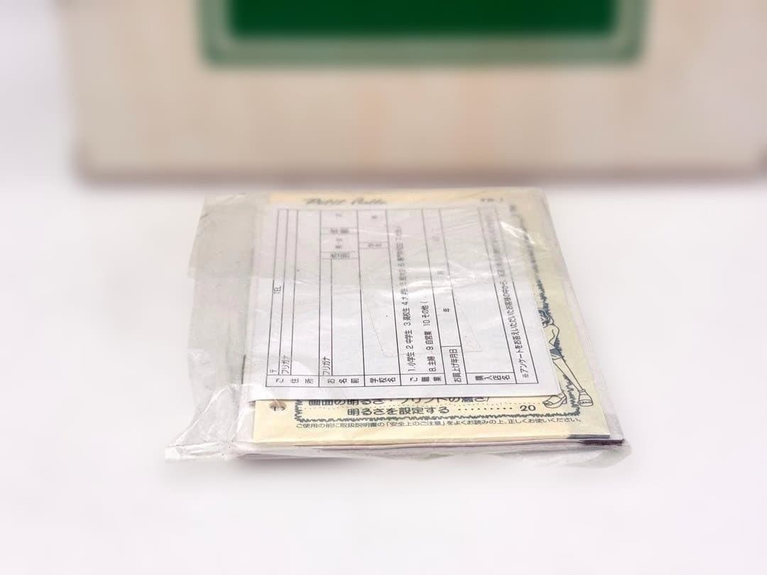 【動作確認済】CASIO Petit Colle ZR-1 デジタルシールカメラ