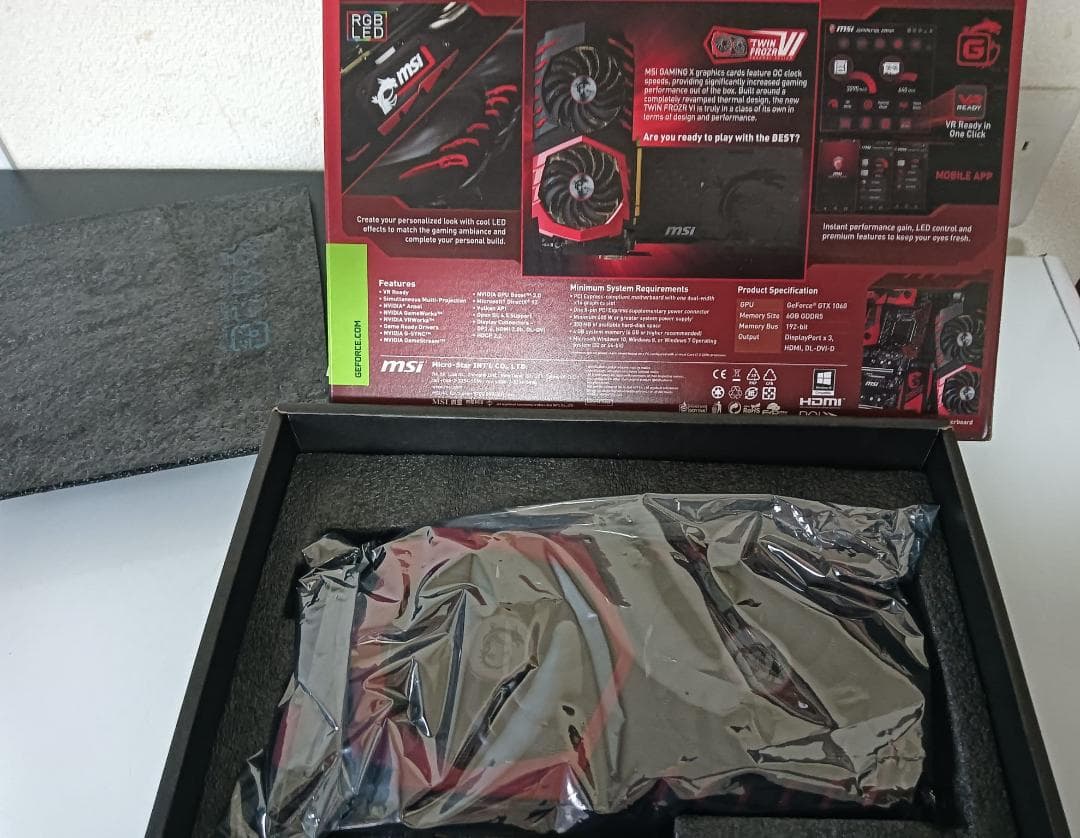 L*e様 MSI GeForce GTX 1060 GAMING X GDDR5