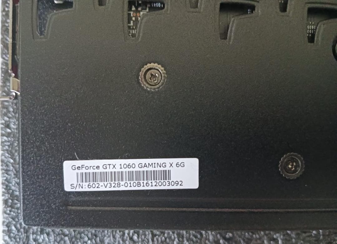 L*e様 MSI GeForce GTX 1060 GAMING X GDDR5