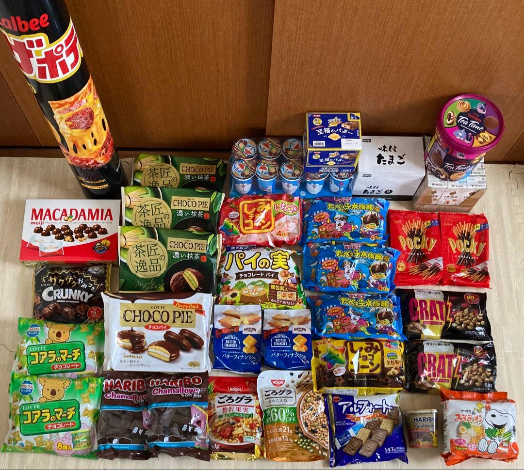 ③大容量お菓子詰め合わせ(18,500円相当)