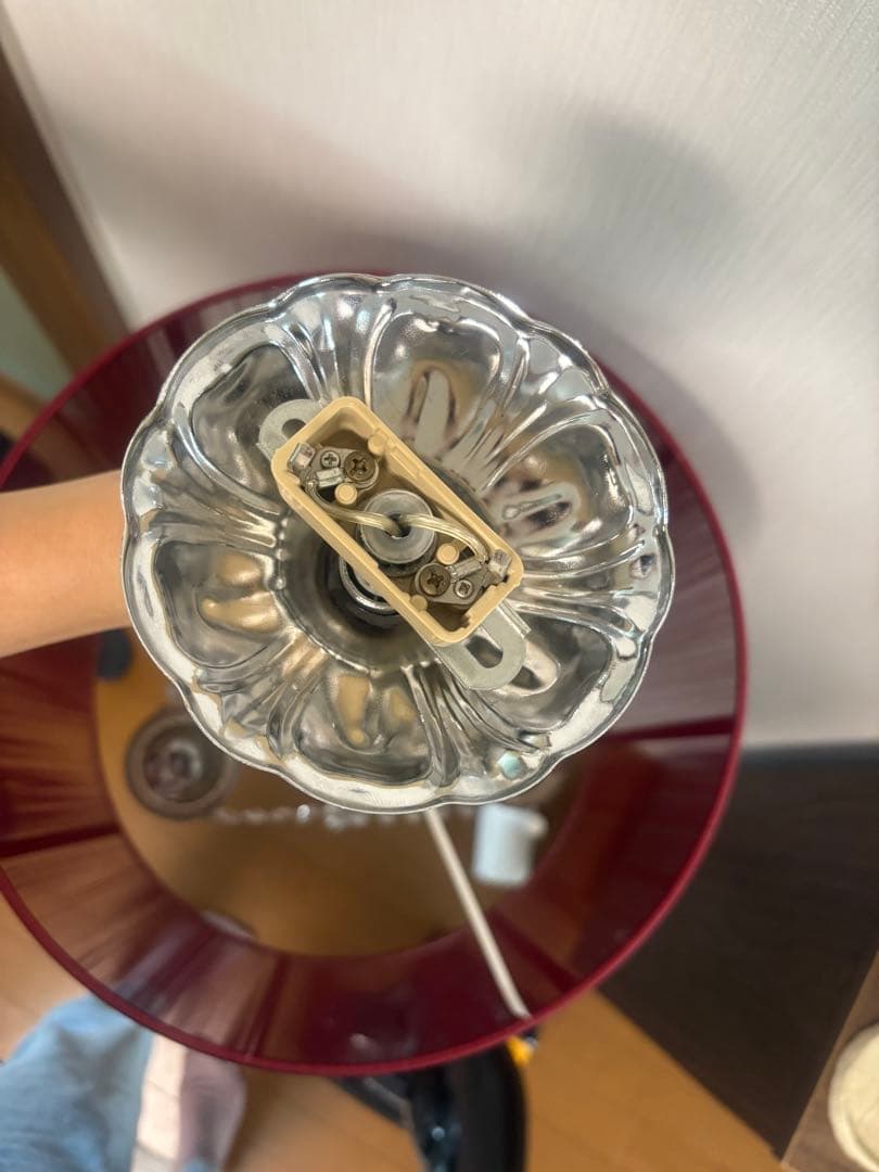 TOGA⭐️シャンデリア ✳︎赤✳︎照明器具