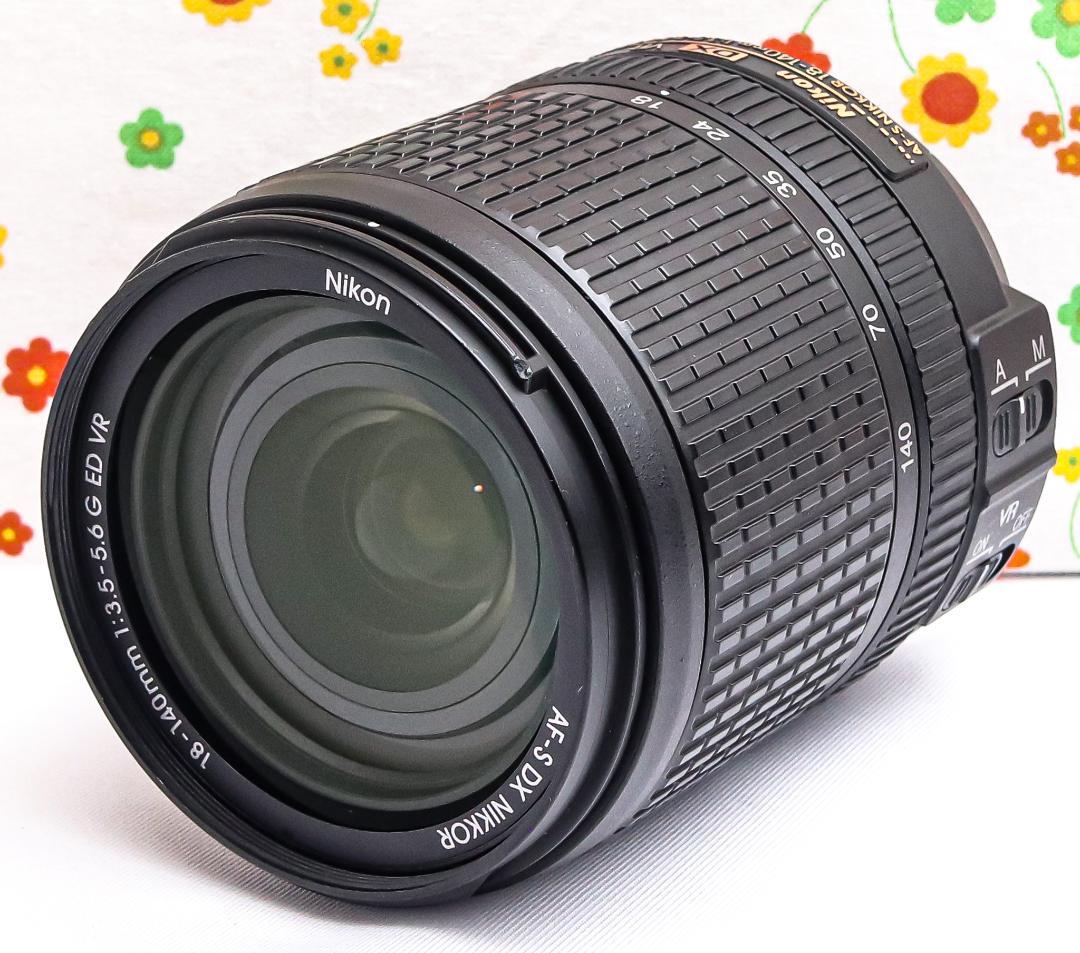 美品☆Nikon AF-S NIKKOR 18-140mm☆遠近両用便利レンズ♪